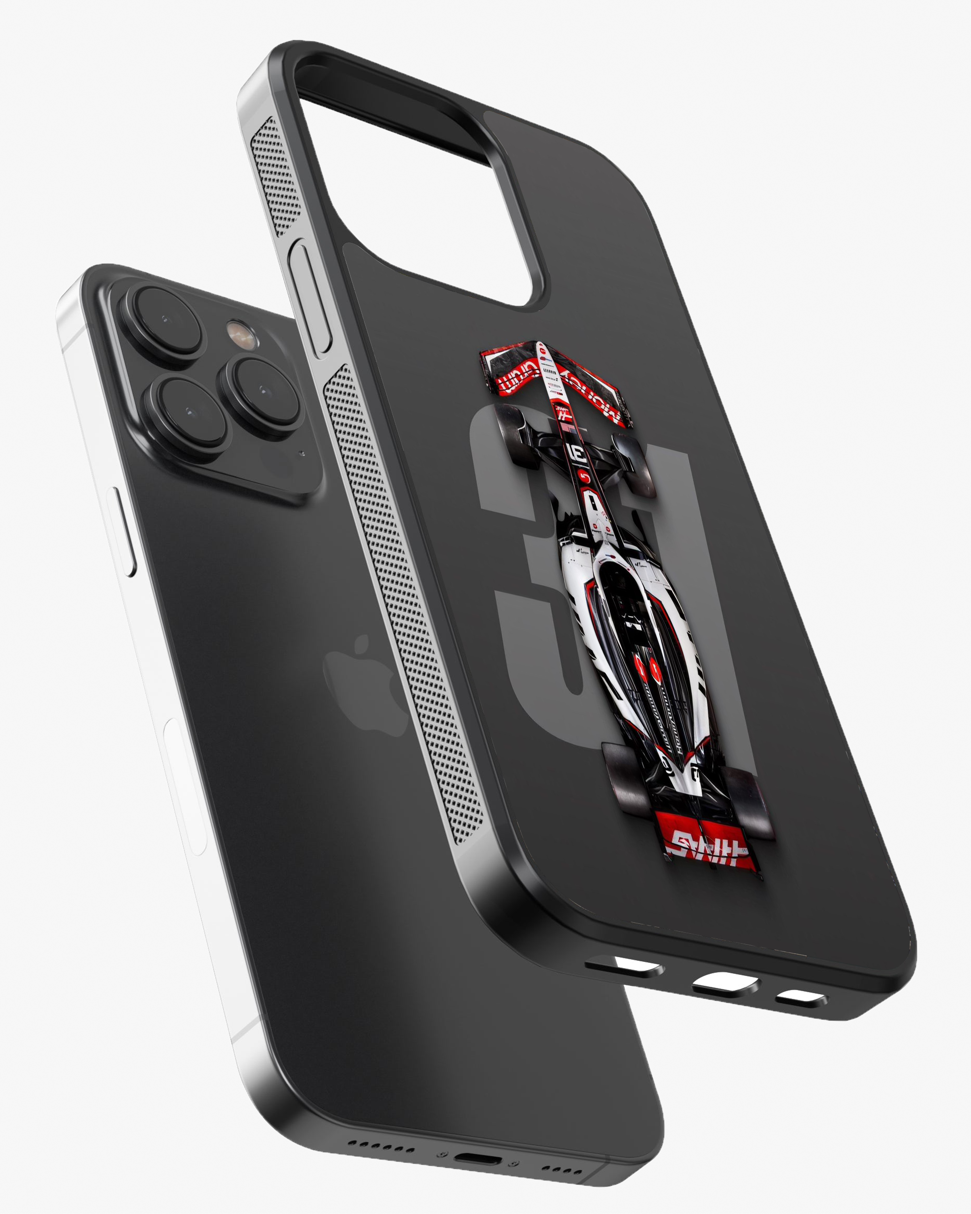 F1 Racing Car Premium Phone Cover Glass Case