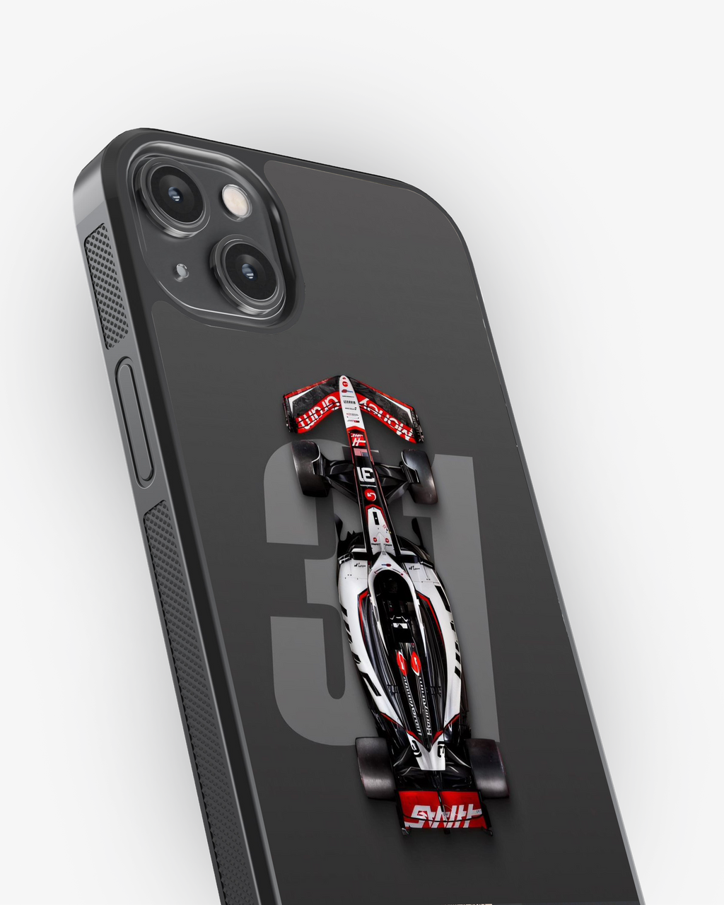 F1 Racing Car Premium Phone Cover Glass Case
