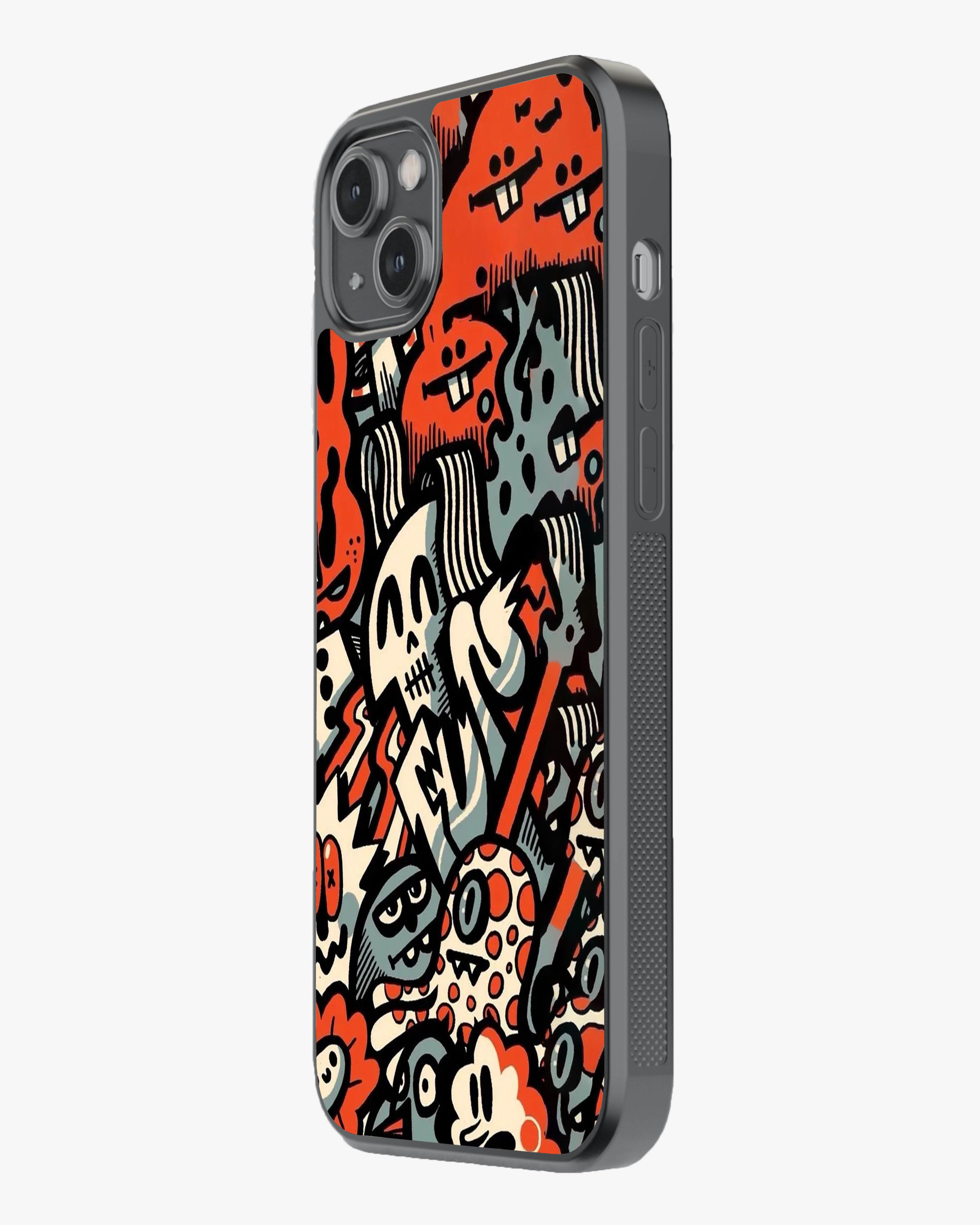 Chaos Doodles – Street Art Case Phone Cover Glass Case