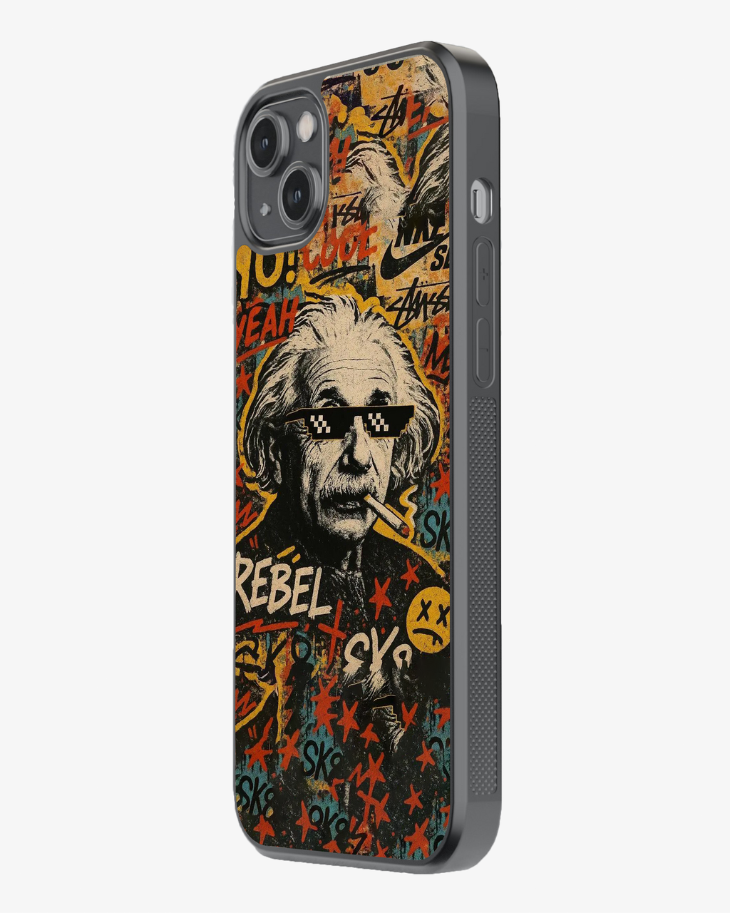 Rebel Genius – Graffiti Street Edition Phone Cover Glass Case