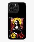 Mona Lisa Gone Rogue – Break Rules Edition Phone Cover Glass Case