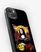 Mona Lisa Gone Rogue – Break Rules Edition Phone Cover Glass Case