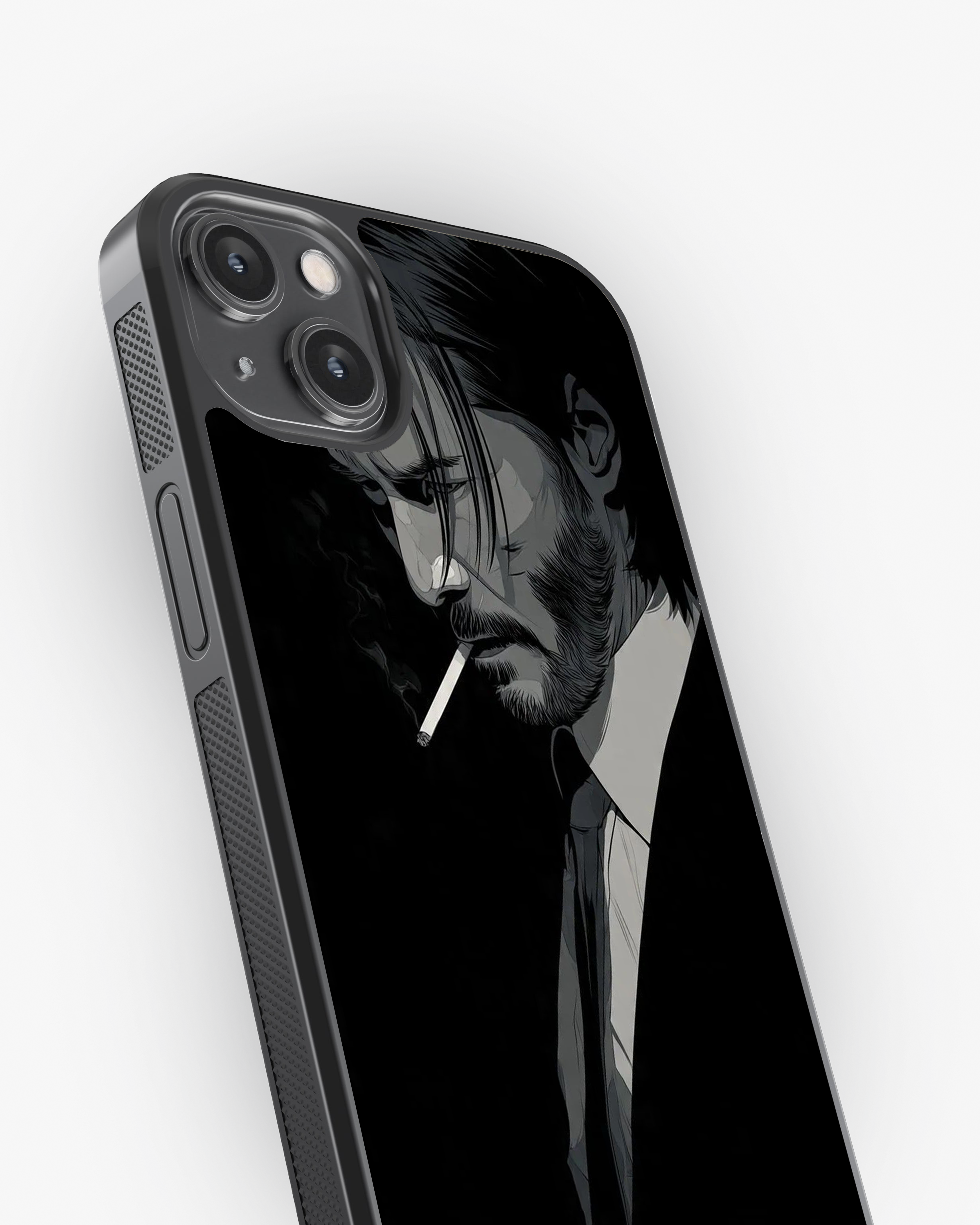 Classic Mafia Style Attitude Phone Cover Glass Case