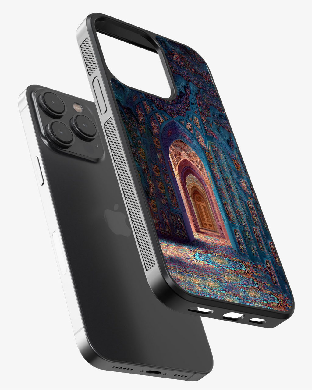 Royal Mosaic Palace – Luxury Art Case  Phone Cover Glass Case