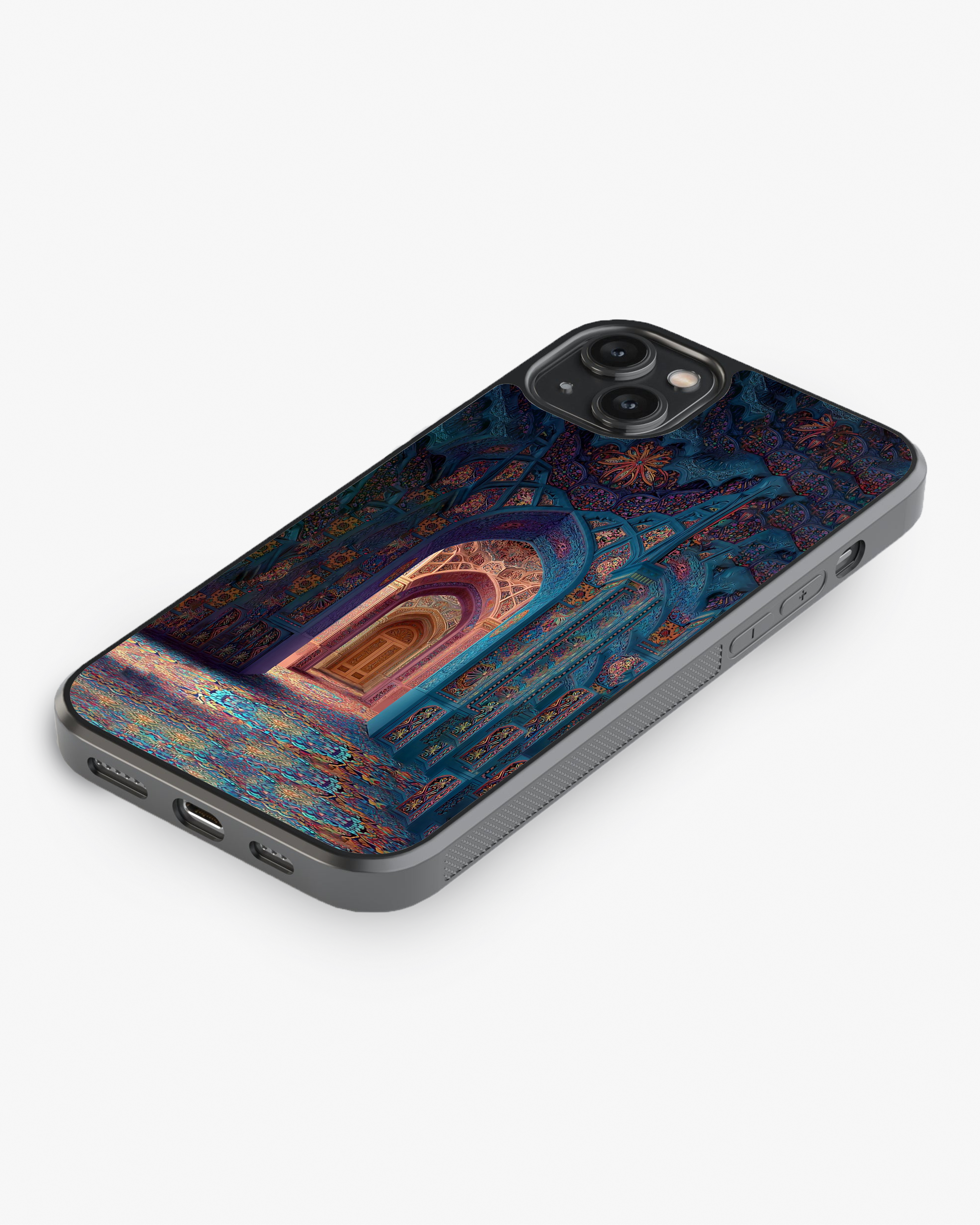 Royal Mosaic Palace – Luxury Art Case  Phone Cover Glass Case