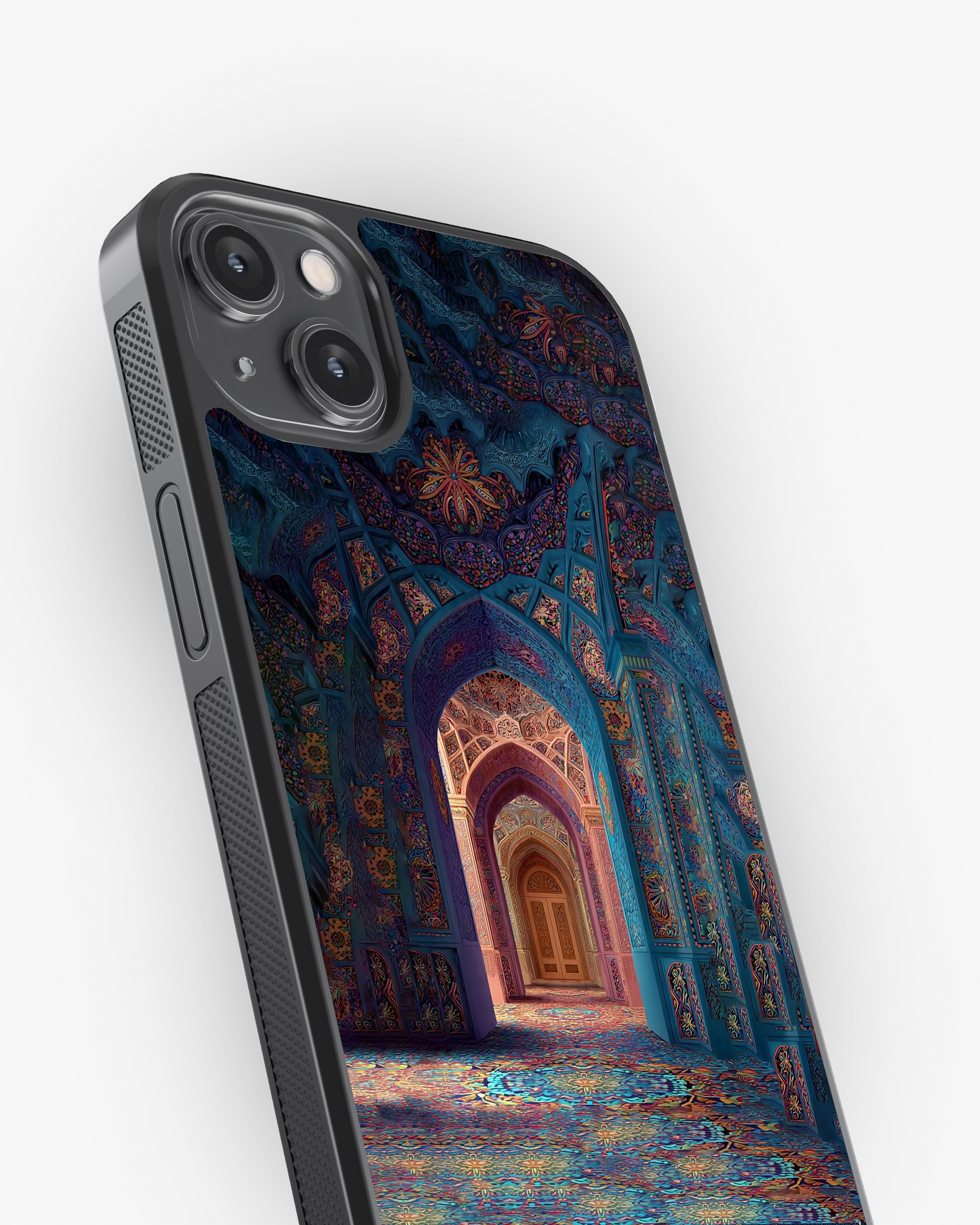 Royal Mosaic Palace – Luxury Art Case  Phone Cover Glass Case