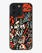 Chaos Doodles – Street Art Case Phone Cover Glass Case