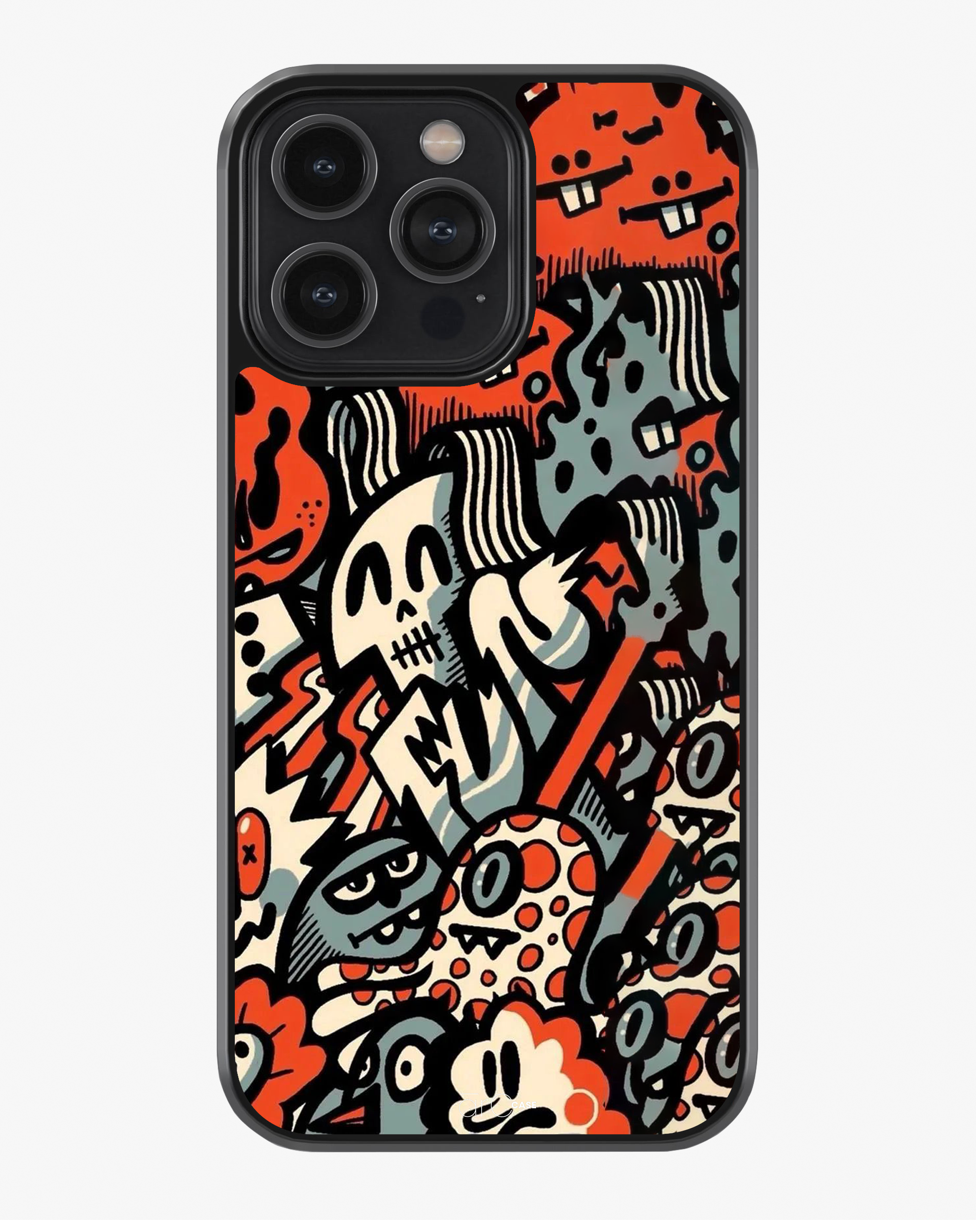 Chaos Doodles – Street Art Case Phone Cover Glass Case