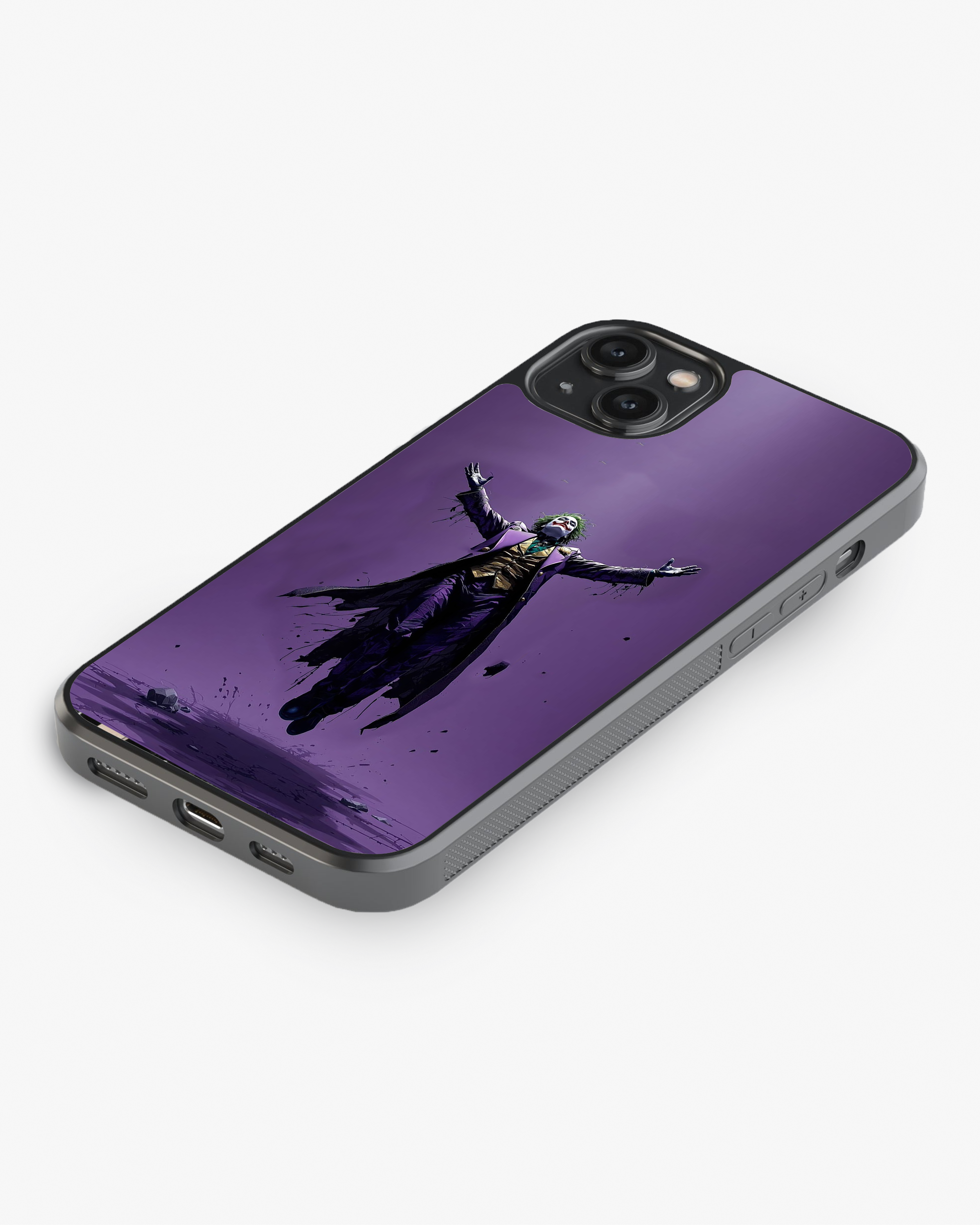 Joker Purple Aura Edition Phone Cover Glass Case