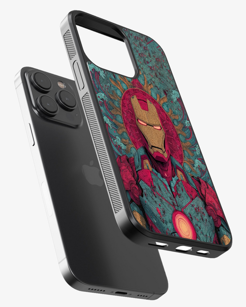 Advanced Tech Warrior Phone Cover Glass Case