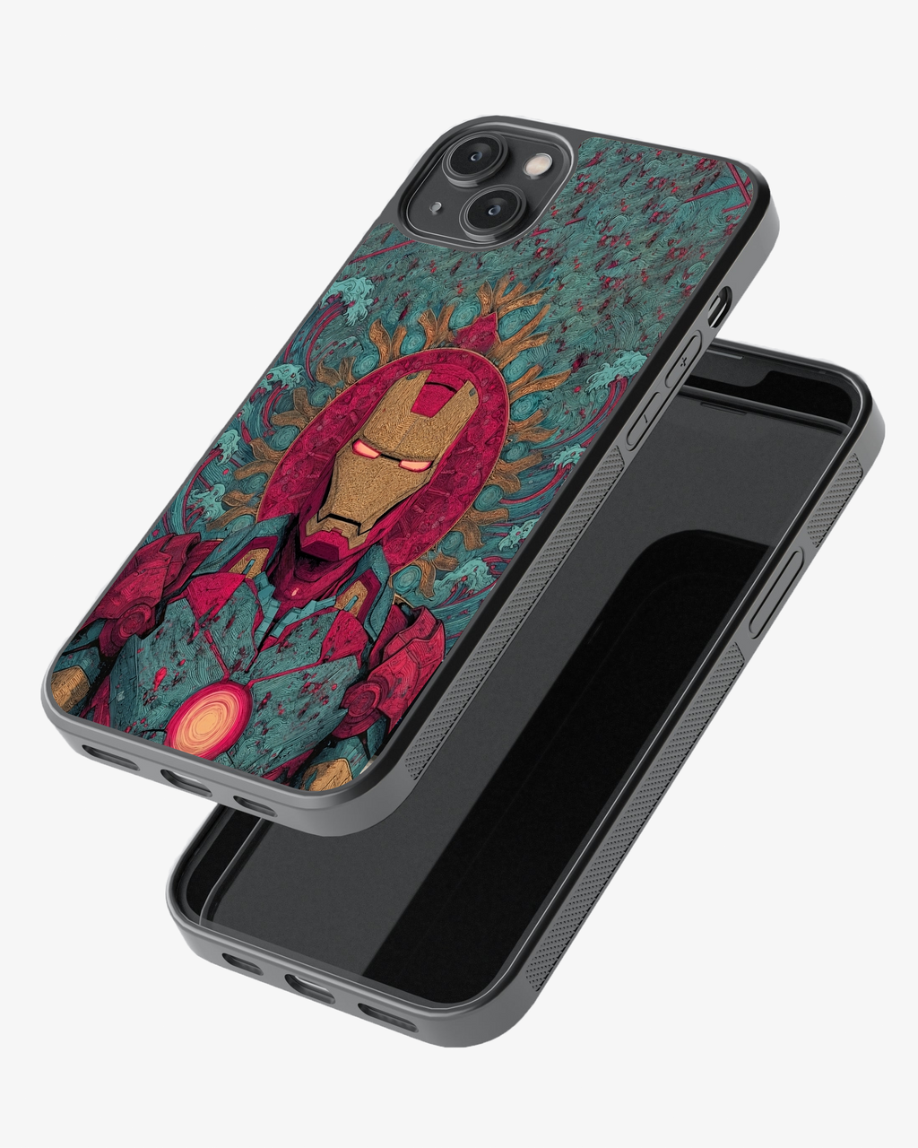 Advanced Tech Warrior Phone Cover Glass Case