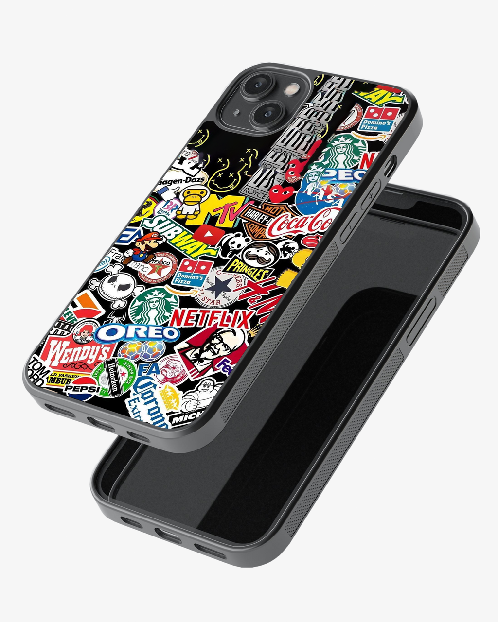 Ultimate Brand Collage – Street Pop Edition Phone Cover Glass Case