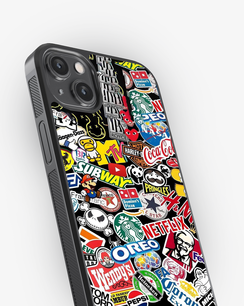 Ultimate Brand Collage – Street Pop Edition Phone Cover Glass Case