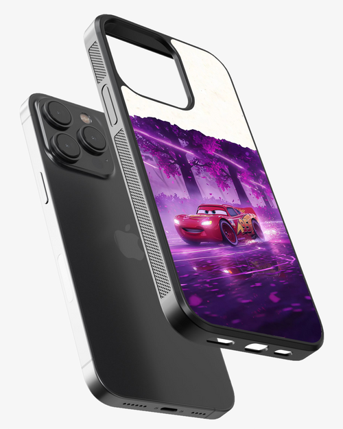 Cars 95 Aesthetic Purple Theme Phone Cover Glass Case