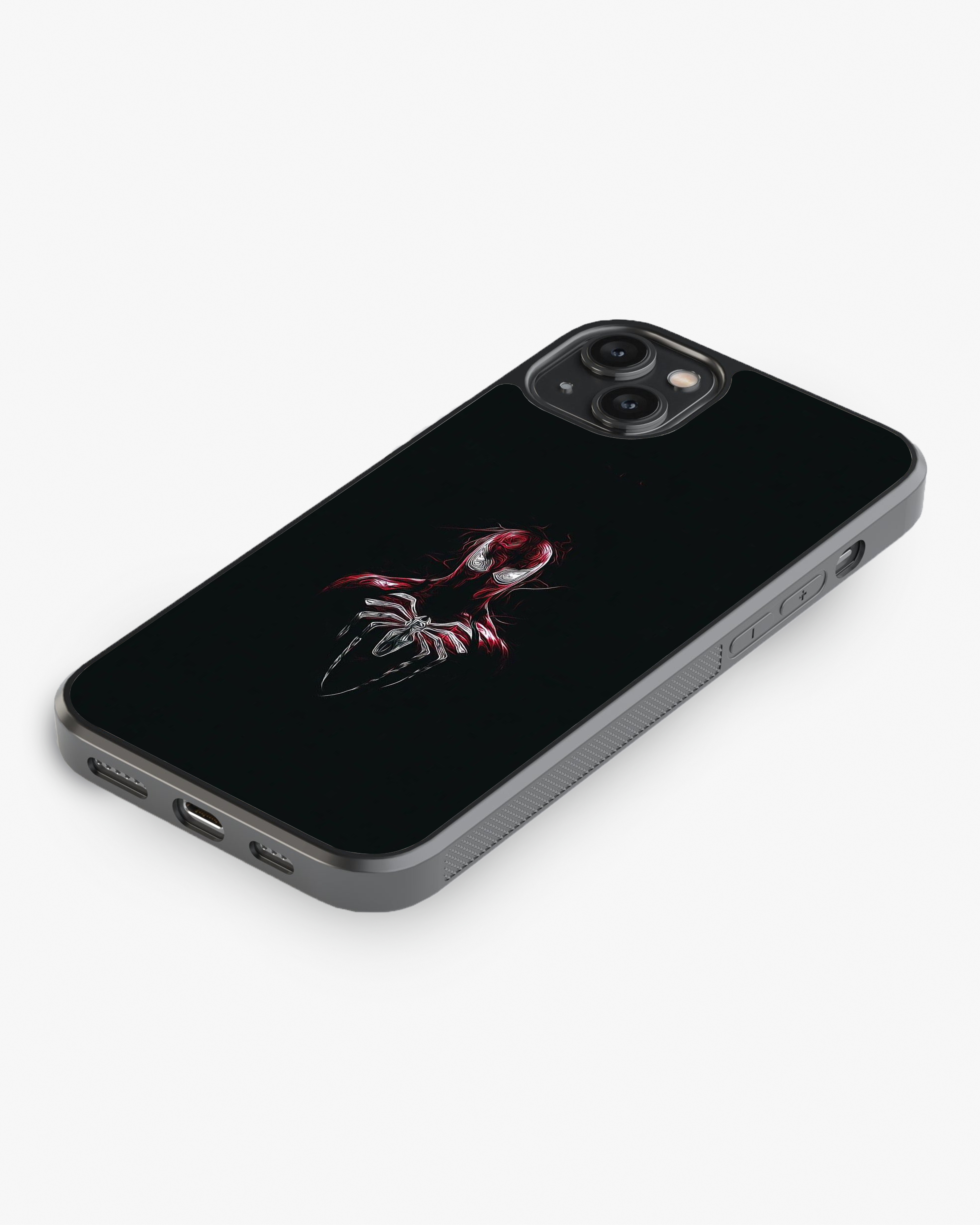 Spider Symbol Dark Edition Phone Cover Glass Case